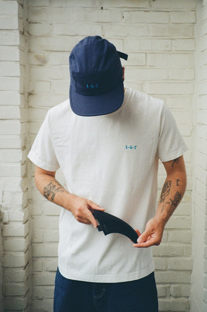 1-4-7 T-shirt oversized unisex embroidered Logo