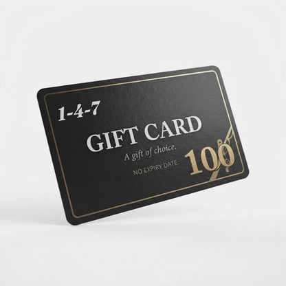1-4-7 Gift Cards