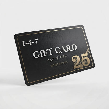 1-4-7 Gift Cards